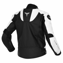 TNS PRO 2nd Generation White Black Deri Motorcu Montu