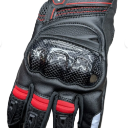 Xspeed Valka Carbon Korumalı Yazlık Motorsiklet Eldiveni Kırmızı