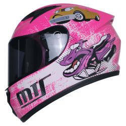 MTS M-201 FULL FACE ÇOCUK KASK PINK PEMBE