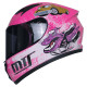MTS M-201 FULL FACE ÇOCUK KASK PINK PEMBE MTS M-201 FULL FACE ÇOCUK KASK PINK PEMBE