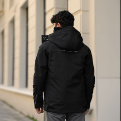 TNS PRO Forti Flex Black - 3 Mevsim Korumalı Motosiklet Montu