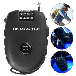 Knmaster Motosiklet Kaskı Kilidi + Knmaster Karbon Çanta Hediyeli – Esnek Kablo ve Üst Düzey Koruma Knmaster Motosiklet Kaskı Kilidi + Knmaster Karbon Çanta Hediyeli – Esnek Kablo ve Üst Düzey Koruma
