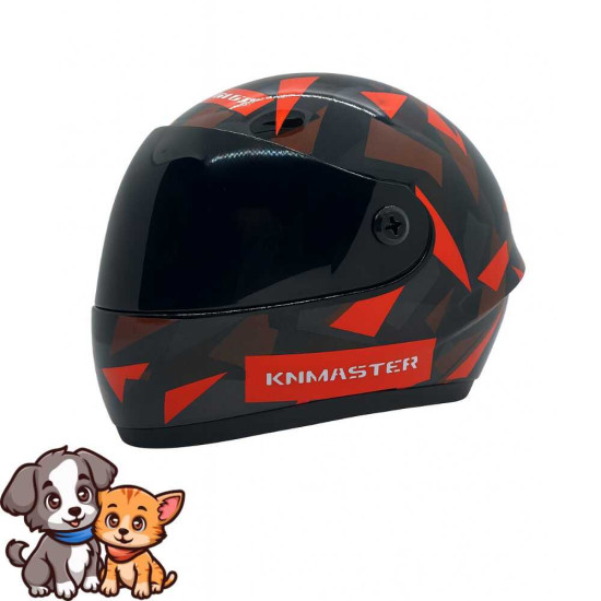 KNMASTER Mini Kedi Köpek Kaskı – 1:2 Ölçekli Modern Kamuflaj Modeli