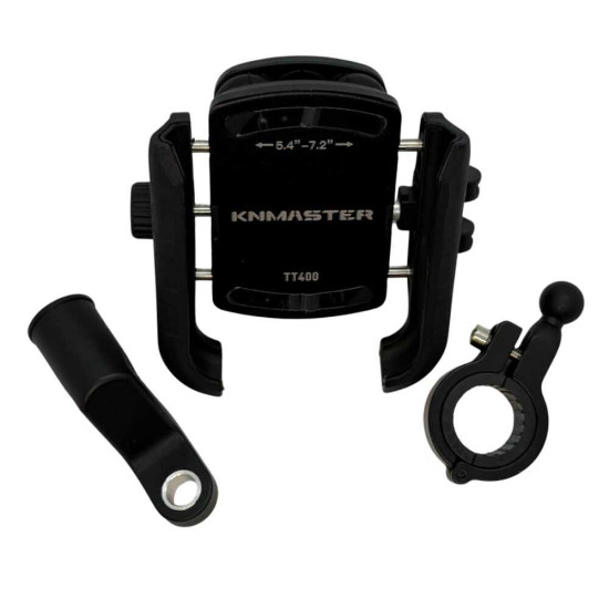 KNMASTER TT-400 Titreşim Önleyicili Motosiklet Telefon Tutucu
