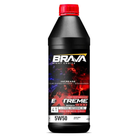 BRAVA EXTREME 9000 4T 5W50 MOTOR YAĞI BRAVA EXTREME 9000 4T 5W50 MOTOR YAĞI
