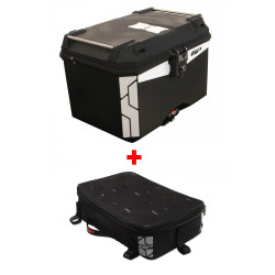 GP Kompozit Universal 45 lt Plastik ve Kumaş Motosiklet Çanta Seti Siyah GP Kompozit Universal 45 lt Plastik ve Kumaş Motosiklet Çanta Seti Siyah