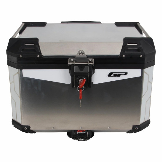 GP Kompozit Universal 57 lt Alüminyum Motosiklet Çantası Gri GP Kompozit Universal 57 lt Alüminyum Motosiklet Çantası Gri