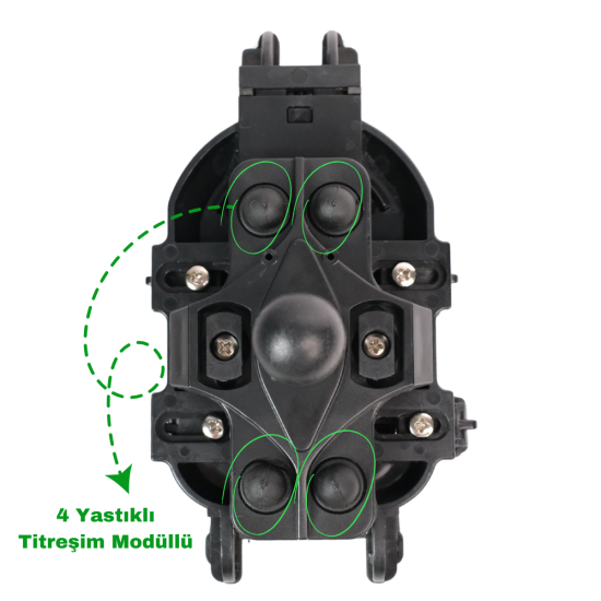 KNMASTER FP400 Titreşim Engelleyicili Tüm Motosikletlere Uyumlu Telefon Tutucu