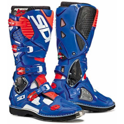 SIDI CROSSFIRE 3 BEYAZ MAVİ KIRMIZI