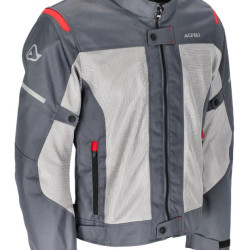 Acerbis Ramsey Wented 2.0 Yazlık Mont Gri Kırmızı