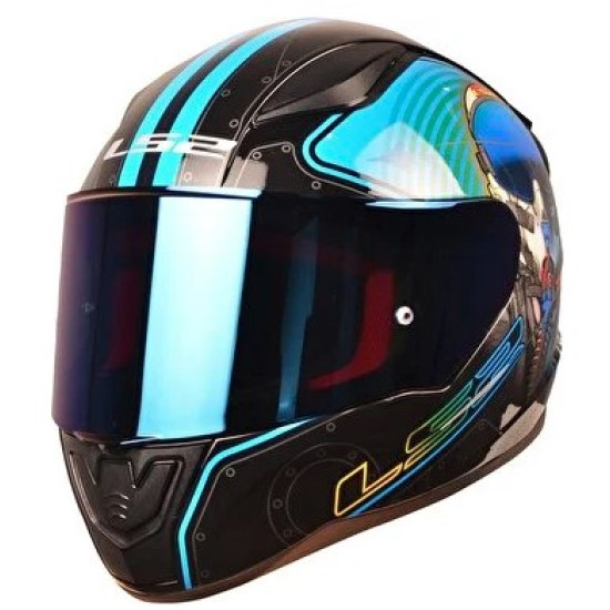 LS2 RAPID MACH II KASK GLOSS BLACK LS2 RAPID MACH II KASK GLOSS BLACK