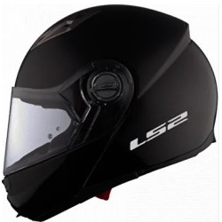 LS2 GURONI MAT SİYAH KASK