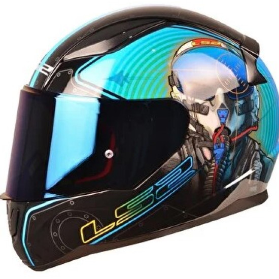 LS2 RAPID MACH II KASK GLOSS BLACK LS2 RAPID MACH II KASK GLOSS BLACK