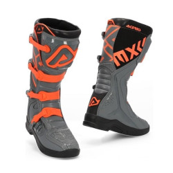 Acerbis X-Team Bot Gri Turuncu