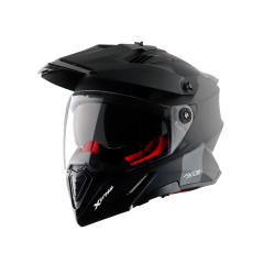 AXOR X-CROSS DUAL VISOR SC - BLACK RED DULL / DKR AXOR X-CROSS DUAL VISOR SC - BLACK RED DULL / DKR