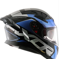 AXOR Apex Chrometech Kask Mavi-Siyah