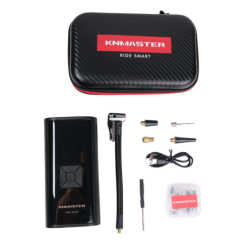KNMASTER Knmaster LP100 150 PSI Dijital Göstergeli Şarjlı Akıllı Lastik Şişirme Pompası