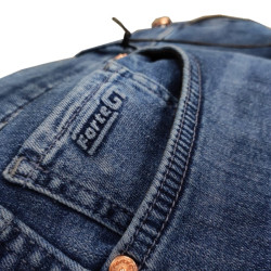 FORGE GT MOTOSİKLET KOT PANTOLONU MAVİ