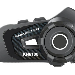 Knmaster KN6100 Motosiklet Kask İnterkom Bluetooth Intercom Kulaklık Seti PRO