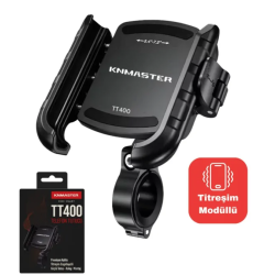 KNMASTER TT-400 Titreşim Önleyicili Motosiklet Telefon Tutucu
