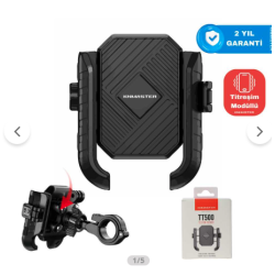 KNMASTER TT-500 Titreşim Önleyicili Motosiklet Telefon Tutucu