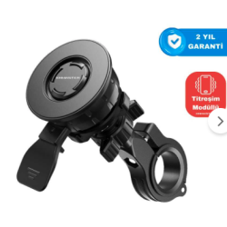 KNMASTER TT-700 Titreşim Önleyicili Motosiklet Telefon Tutucu
