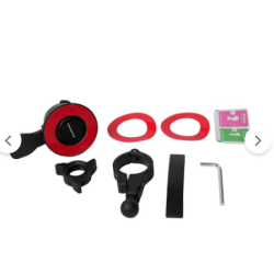 KNMASTER TT-700 Titreşim Önleyicili Motosiklet Telefon Tutucu