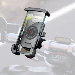 Knmaster TT-500 titreşim engelleyicili motosiklet telefon tutacağı