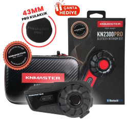 Knmaster Knmaster KN2300PRO Motosiklet Kask İnterkom Bluetooth Intercom Kulaklık Seti