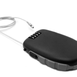 Knmaster Motosiklet Kaskı Kilidi + Knmaster Karbon Çanta Hediyeli – Esnek Kablo ve Üst Düzey Koruma