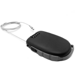 Knmaster Motosiklet Kaskı Kilidi + Knmaster Karbon Çanta Hediyeli – Esnek Kablo ve Üst Düzey Koruma