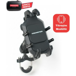 Knmaster TT-860 Titreşim Engelleyicili Tüm Motosikletlere Uyumlu Telefon Tutucu