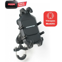 Knmaster TT-860 Titreşim Engelleyicili Tüm Motosikletlere Uyumlu Telefon Tutucu