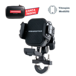 Knmaster TT-870 Titreşim Engelleyicili Tüm Motosikletlere Uyumlu Telefon Tutucu
