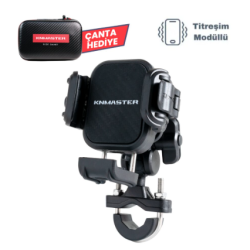 Knmaster TT-870 Titreşim Engelleyicili Tüm Motosikletlere Uyumlu Telefon Tutucu