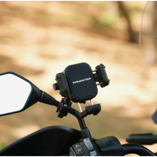 Knmaster TT-870 Titreşim Engelleyicili Tüm Motosikletlere Uyumlu Telefon Tutucu