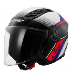 LS2 AIRFLOW 2 RUSH BEYAZ-MAVİ-KIRMIZI KASK