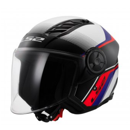 LS2 AIRFLOW 2 RUSH BEYAZ-MAVİ-KIRMIZI KASK