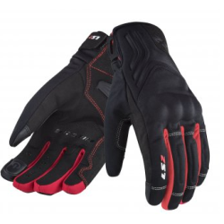 LS2 JET 2 WATERPROOF ELDİVEN SİYAH-KIRMIZI