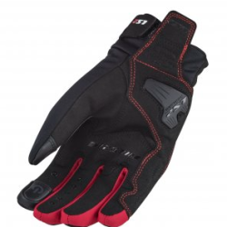 LS2 JET 2 WATERPROOF ELDİVEN SİYAH-KIRMIZI