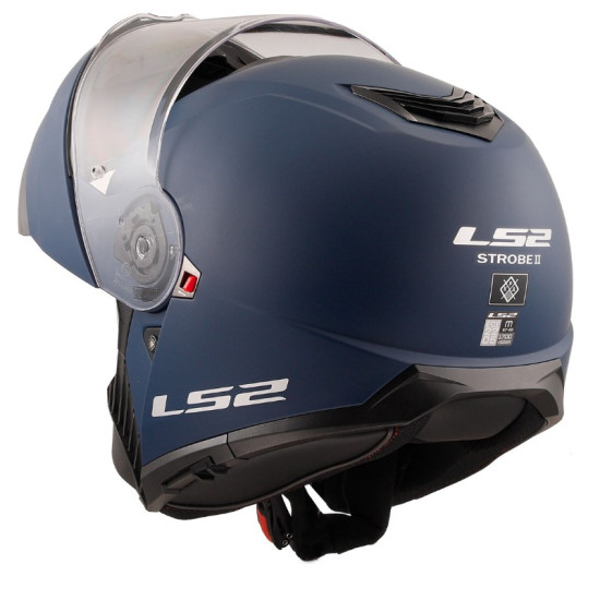 LS2 STROBE 2 MAT NAVY MAVİ KASK LS2 STROBE 2 MAT NAVY MAVİ KASK