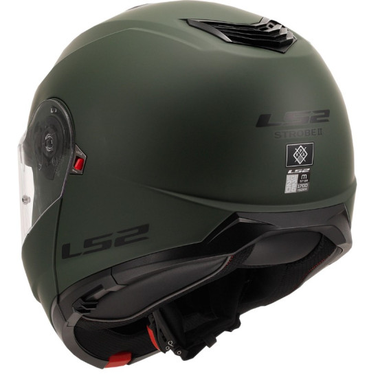 LS2 STROBE 2 MAT YEŞİL KASK LS2 STROBE 2 MAT YEŞİL KASK