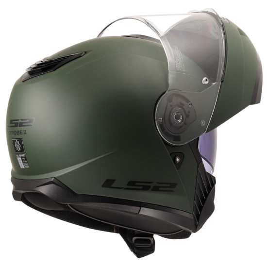 LS2 STROBE 2 MAT YEŞİL KASK LS2 STROBE 2 MAT YEŞİL KASK