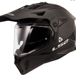 LS2 PIONEER 2 MAT SİYAH KASK