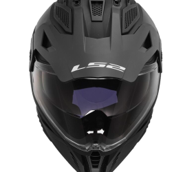 LS2 PIONEER 2 MAT SİYAH KASK