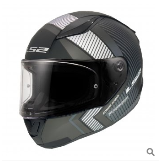 LS2 RAPID 2 EXTRA MAT SİYAH-GRİ KASK