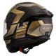 LS2 STREAM 2 ROAD MAT SİYAH-GOLD-GRİ KASK