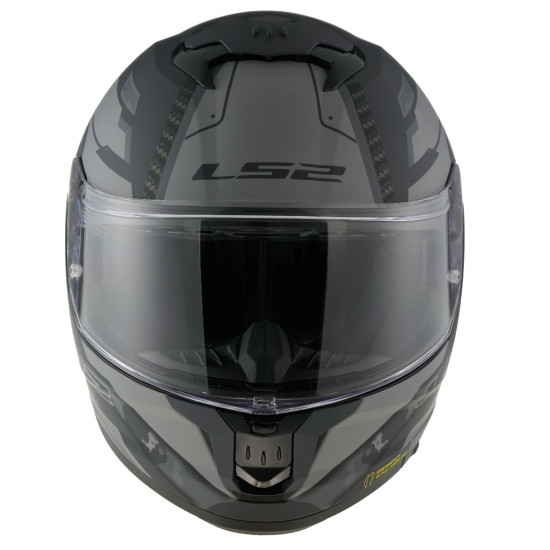 LS2 STREAM 2 SHADOW MAT TITANIUM-GRİ KASK