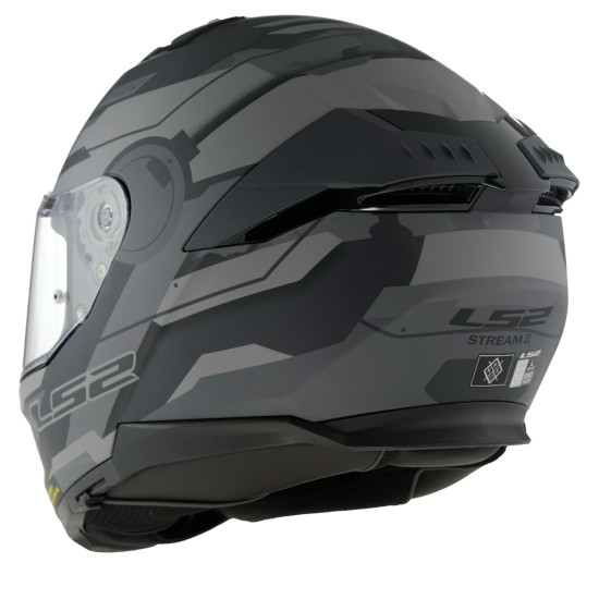 LS2 STREAM 2 SHADOW MAT TITANIUM-GRİ KASK