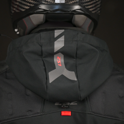 LS2 ZIRCONIUM EVO MONT SİYAH-KIRMIZI